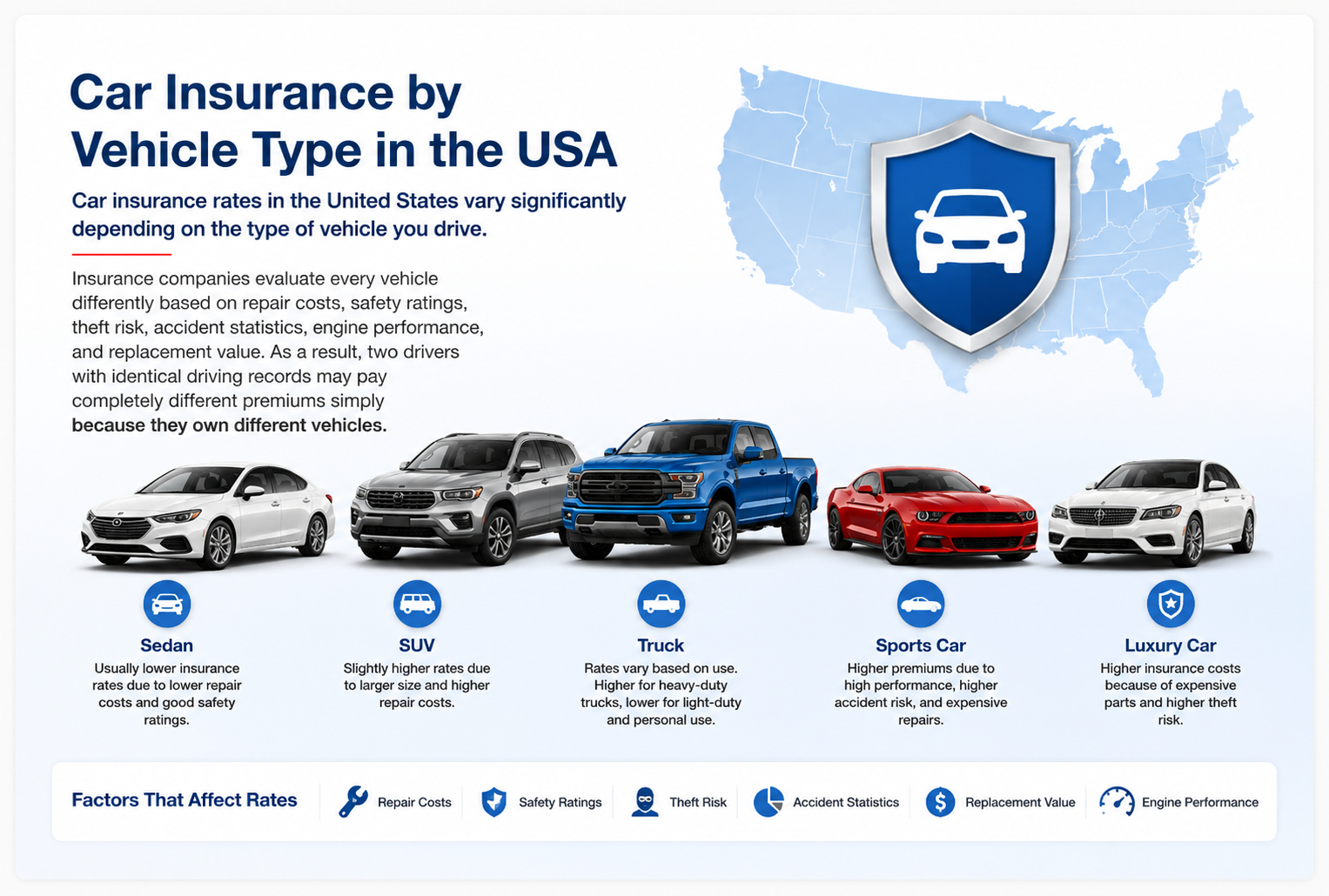 Car Insurance by Vehicle Type